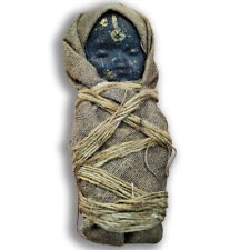 Powerful Magic Baby Ghost KUMAN THONG in Shroud Thai Amulet Voodoo Protection FS