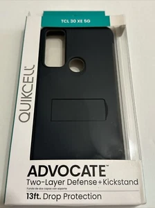 QUIKCELL ADVOCATE  Kickstand Case for TCL 30 XE 5G - Slate Blue - Photo 1 sur 4
