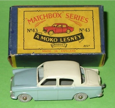 Matchbox Moko / 43 Hillman Minx in Type B Box - Image 1 of 4