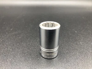 WILLIAMS 3/8 Drive 12MM 12-Point Socket BM-1212 TRW USA Vintage Nice - Picture 1 of 6