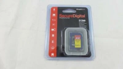 SimpleTech 512 MB SecureDigital Card (STI-SD/512) - Image 1 of 2