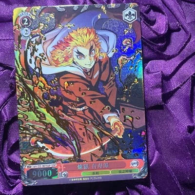 Kyojuro Rengoku DEMON SLAYER Eternal ANIME ACG Waifu Girl Goddess Card - Image 1 of 4