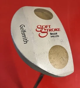 Golfsmith Soft Stroke Putter Billet Milled Face RH Steel Shaft Lamkin Grip VGC - Picture 1 of 9