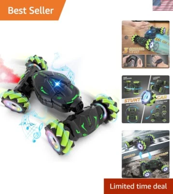 Rechargeable 4WD RC Car with LED Lights and Music - Best Gift for Boys & Girls - Image 1 of 4