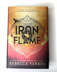 Iron Flame First Edition Nov 2023 First Print Sprayed Edges Printed in Italy - Picture 1 of 8