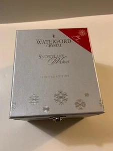 WATERFORD Snowflake 2011 Wishes Joy Prestige Ruby Double Old Fashioned New 1st - Picture 1 of 7
