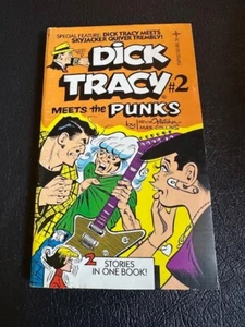 DICK TRACY MEETS THE PUNKS signiert von Max Collins 1980 - Bild 1 von 7