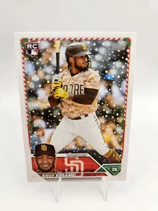 2023 Topps Holiday - San Diego Padres Rookie Eguy Rosario #H28 (RC) - Picture 1 of 4