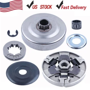 Clutch Drum Assembly Sprocket Kit For Stihl 026 MS260 024 MS240 Chainsaw Parts - Picture 1 of 6