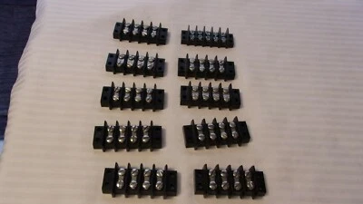 Qty. (10) -5 port Cinch terminal strip - Image 1 of 3