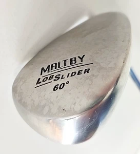 Maltby Lob Slider Wedge 60 Degrees RH Steel 34" Golf Club Steel Shaft Regular - Picture 1 of 9