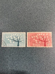 EIRE IRELAND # 184 185 Europa 1962 complete set USED. - Picture 1 of 2