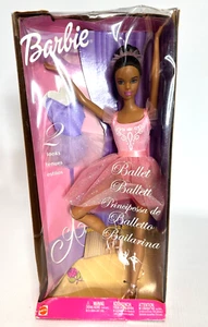 Barbie Ballet Rara Afroamericana con 2 miradas 56990 patas articuladas Mattel 2002 - Imagen 1 de 7