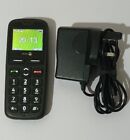 Doro Phone Easy 505 - Black (Unlocked) Mobile Phone With Chargr- Very Good Cond.