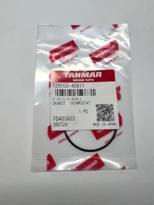 Прокладка термостата Yanmar номер детали 129150-49811 заменяет 129470-49810 - Изображение 1 из 2