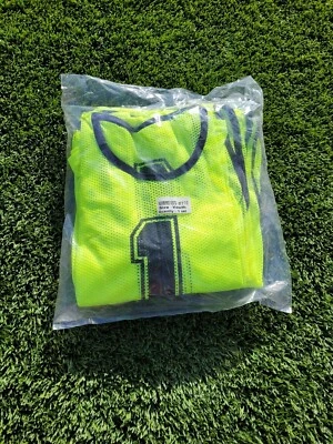 12 NUMBERED Youth Mesh Scrimmage VESTS Training Soccer Softball Football Pinnies - Image 1 of 4