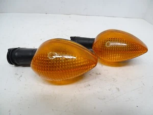 2003 Yamaha YZF R1 Rear Turn Signal Left Right Set WIRES CUT - Picture 1 of 4