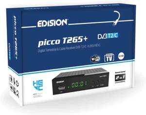 PICCO T265+ Decoder Digitale Terrestre 2024 Full HD DVBT2 H265 HEVC 10 Bit Bonus - Foto 1 di 12