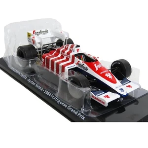 1:24 Toleman TG184 Ayrton Senna 1984 Portugal F1 Ixo Hachette WRINKLED BLISTER - Picture 1 of 2