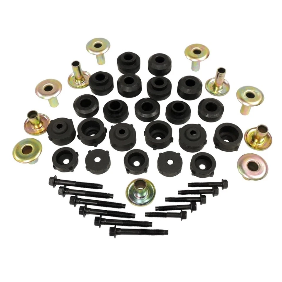 For Jeep Wrangler 97-06 Body Mount Master Kit Driver & Passenger Side Front&Rear - Изображение 1 из 4