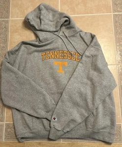 CHAMPION Authentic Athletic Apparel hoodie size XL Tennessee Gray Orange - Picture 1 of 10