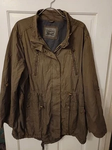 Abrigo Levi's verde anorak 3XL para hombre - Imagen 1 de 12