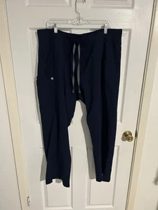 Pantalones Médicos Figs Azul Marino Oscuro Livingston Básicos Exfoliantes Enfermera Talla XXL - Imagen 1 de 7