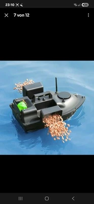 GPS Futterboot Köderboot Mit GPS 500m Karpfen Angeln Fischerköder mit Handtasche - Bild 1 von 4