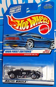 Hot Wheels 1999 First Editions 20/26 #925 Shadow MK IIa Black w/ 5SPs - Picture 1 of 2