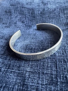 bracciale uomo argento sterling lingotto segno distintivo - Foto 1 di 10