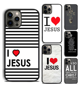 I Love Jesus Christian Coque Cover Case For iPhone 14 Pro Max  13 12 11 Xr Xs 8