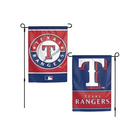 WinCraft MLB Texas Rangers Flag 12" x 18" Garden Style Double Sided Flag Cover