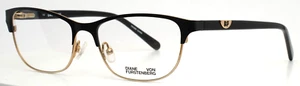 DIANE VON FURSTENBERG DVF8070 001 Black Womens Eyeglasses 52-16-135 B:35 - Picture 1 of 15