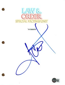 Ice-T Signed Autograph Law & Order SVU Alternate Script Screenplay Beckett COA - Picture 1 of 1