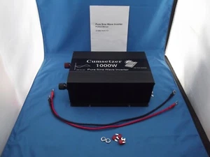 Power Inverter 48V to 120V 1000W Pure Sine Wave Solar Home Off Grid System Camp - Picture 1 of 5