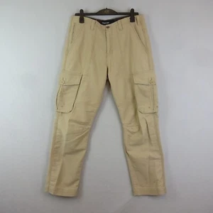Animal Cargo Trouser Mens W 34 Beige Casual Straight Leg Utility Walking Hiking - Picture 1 of 8