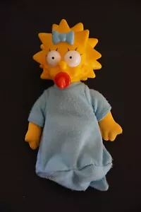THE SIMPSONS VINTAGE 1990 MAGGIE SIMPSON BURGER KING 7 ZOLL VINYL PLÜSCHPUPPE - Bild 1 von 2