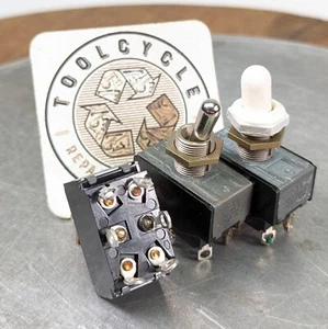 3ea C-H USA Heavy Duty Toggle Switch 8617 SPDT 6-Pin 6A/125VAC 3A/250VAC !281 - Picture 1 of 12