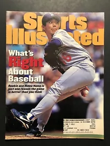 Sports Illustrated Magazine 10. Juli 1995 Hideo Nomo Rookie L.A. Dodgers Cover - Bild 1 von 4