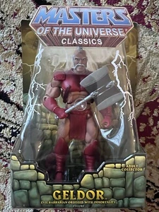 MOTUC He-Man Masters of the Universe Classics GELDOR MOC Sealed MISB Mattel - Picture 1 of 3