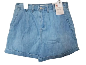 B31 NWT Signature by Levi Strauss Girls High Rise 3" Denim Shorts Size 16 072124 - Picture 1 of 4