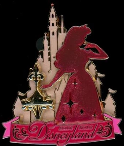 HKDL Hong Kong Aurora Silhouette Castle of Magical Dreams Disney Pin 141455 - Picture 1 of 1