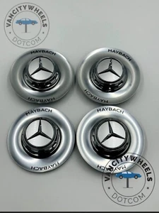 4pcs Maybach 146mm Chrome Wheel Center Hub Cover Cap  Mercedes Benz A2234000500 - Picture 1 of 7