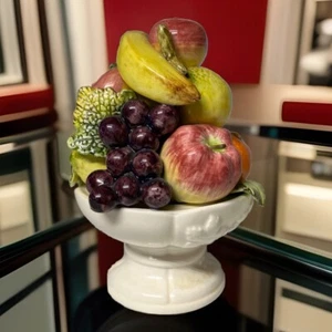 Vintage Ardco Ceramic Bowl of Fruit 6 in Multicolor Japan - Picture 1 of 18