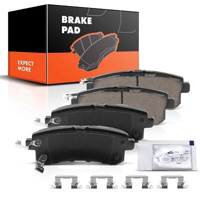 Rear Side Ceramic Brake Pads for INFINITI QX56 2011-2013 Nissan Armada 2017-2019 - Image 1 of 4