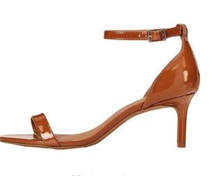 Amazon Brand - find. Women’s SHANA-S-1A-58 Ankle-Strap Brown Size: 6 UK - Picture 1 of 3