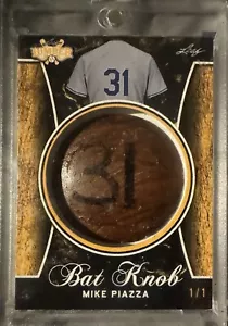 Mike Piazza Knob Card 2021 Leaf - Picture 1 of 2