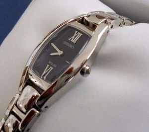 New Seiko Women's Solar Classic Watch with Box and Papers - Picture 1 of 12