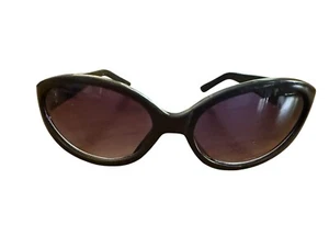 Andrea Jovine Black Cat Eye Sunglasses With Gradient Lenses - Picture 1 of 9
