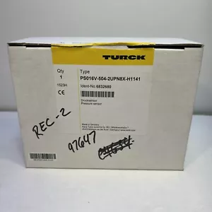 Sensore pressione PS016V-504-2UPN8X-H1141 TURCK nuovo mai usato scatola aperta - Foto 1 di 6